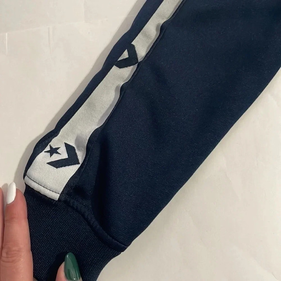 Converse zip up jacket size small Navy - Picture 3 of 7